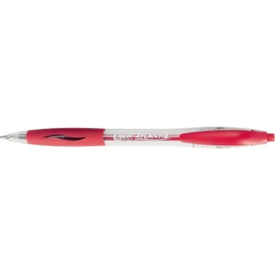 Produktbild von BIC Atlantis Classic, Clip, Kugelschreiber mit Druckeinzugsmechanik, Rot, 12 Stück(e), Medium