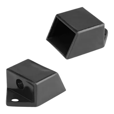 Produktbild von Masterled Endkappe Slim Schwarz für LED Alu-Profil mit Kabeldurchlass
