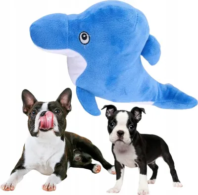 Produktbild von Hundespielzeug DELFIN Maskottchen Squeaker