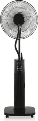 Produktbild von Termozeta TZAZ04 70W Schwarzer Bodenventilator mit Fernbedienung