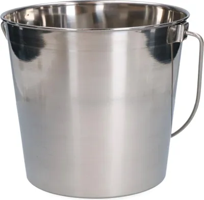 Immagine prodotto di Secchio in acciaio inox da 568 litri con lato piatto