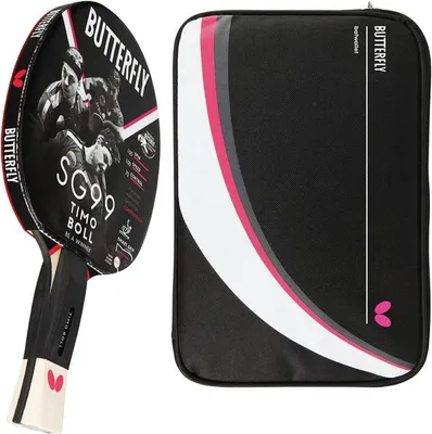 Produktbild von Butterfly 1x Timo Boll SG99 Tischtennisschläger + Tischtennishülle Drive Case II