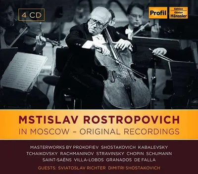 Produktbild von Serge Prokofieff (1891-1953) - Mstislav Rostropovich in Moscow -   - (CD / Titel: H-Z)