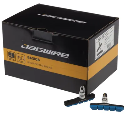 Produktbild von Jagwire Mountain Sport Bremsschuhe V-Brake Blau - All-Weather Bremsleistung.