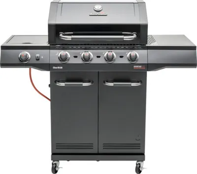 Produktbild von Gasgrill Char-Broil Advantage CORE B 4 schwarz schwarz metallic inkl. 4 Brenner + Seitenbrenner, Deckelthermometer