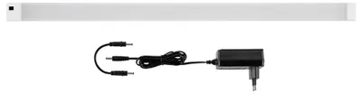 Imagen del producto de Luminaria empotrada LED Multi Senso, color blanco, 60 cm, 10W, 800 lúmenes, luz blanca cálida (3000K), con sensor de movimiento