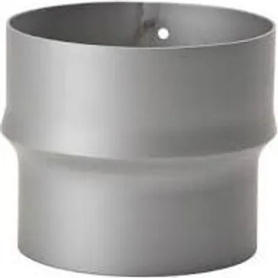 Produktbild von TermaTech Erweiterung in grau 130 mm - 150 mm Ofenrohr Rauchrohr 15-933