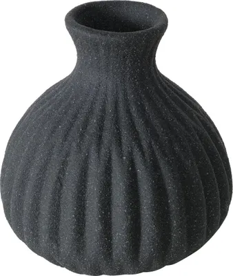 Produktbild von Keramikvase mit Rillen, ESKO