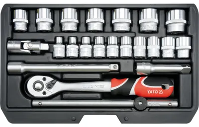Immagine prodotto di Set di utensili da 3/8", 22 pezzi.