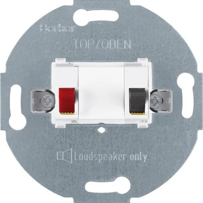 Produktbild von Berker Lautsprecheranschlussdose 457209 polarweiß