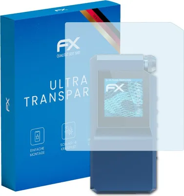 Produktbild von atFoliX FX-Clear 2x Schutzfolie kompatibel mit FiiO BTR17 Displayschutzfolie