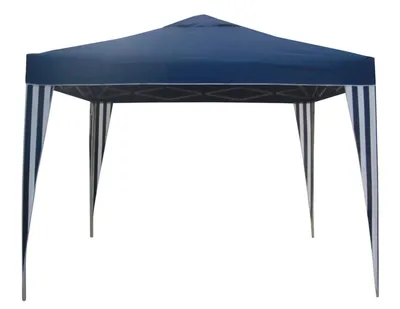 Produktbild von Pavillon Festzelt Gartenzelt Partyzelt Gartenmöbel Zelt Garten 300x300cm blau