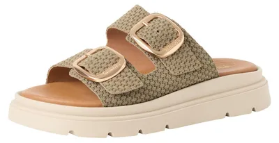 Produktbild von Tamaris Damen Heeled Mules Leder, grün, 36 EU