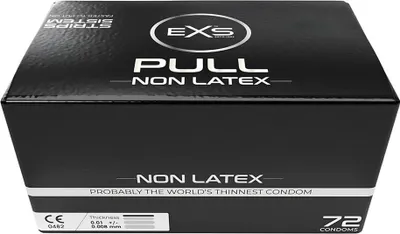 Zdjęcie produktu dla EXS Pull - Nielateksowe prezerwatywy - 72 sztuki