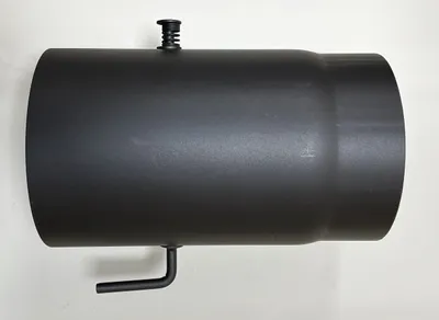 Produktbild von Dickwandiges Rauchrohr mit Klappe DURATHERM 250 x 150 x 2 mm