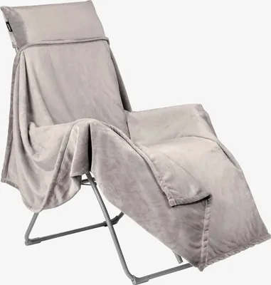 Produktbild von Lafuma "Lafuma Flocon Decke Plaid für Relaxliegen 180 x 170 cm Kuscheldecke"