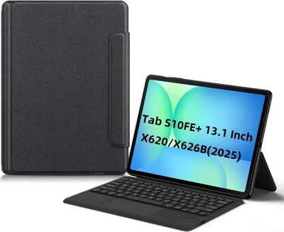 Obrázok produktu pre INF 2-v-1 puzdro s klávesnicou a touchpadom pre Tab S10 FE+ 13,1 palca