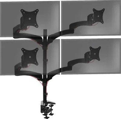 Image de Support métallique pour écran d'ordinateur portable, rotation à 360 degrés