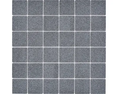 Produktbild von Keramikmosaik steingrau 30,6x30,6 cm