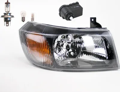 Produktbild von Scheinwerfer passend für Ford Transit 00 01/00-05/06 Rechts Leucht. + Stellmotor 4047299 1435867 1063829 6C1113K198AA XS4X13K198AB YC1X13K198AA Johns