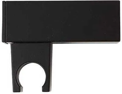 Produktbild von Quadratische Wandhalterung für Handbrause in Mattschwarz