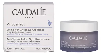 Produktbild von Caudalie 780323, Nachtcreme, Frauen, Jeder Hauttyp, Gesicht, Anti-Mitesser, Aufhellend, Glättend, All ages