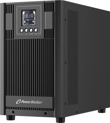 Immagine prodotto di Gruppo di continuità (UPS) PowerWalker VFI 3000 AT FR a doppia conversione (online) 3 kVA 2700 W 4 prese CA