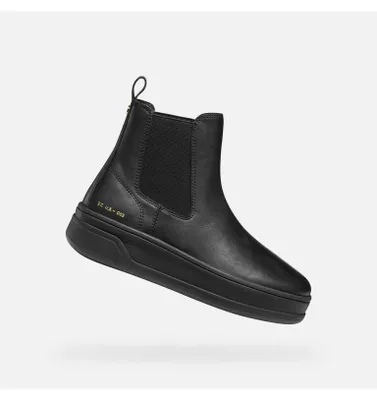 Produktbild von Geox Schwarze Damen-Ankle-Boots Spherica Ecub-2 36,5