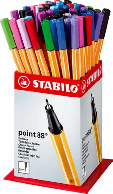 Produktbild von STABILO point 88 60er Kleindisplay