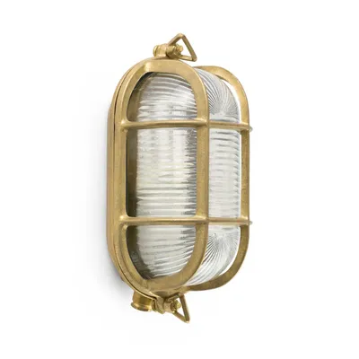 Produktbild von Faro 70998, Wandbeleuchtung für den Außenbereich, Messing, Messing, IP65, I, E27