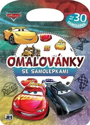 Obrázek produktu pro Auta - Omalovánky se samolepkami