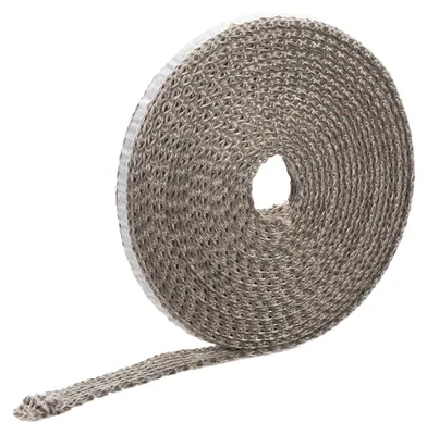 Image de Ruban d'étanchéité ignifuge de 10 mètres, dimensions 10x2 mm, adhésif, résistant à la chaleur jusqu'à 600°C