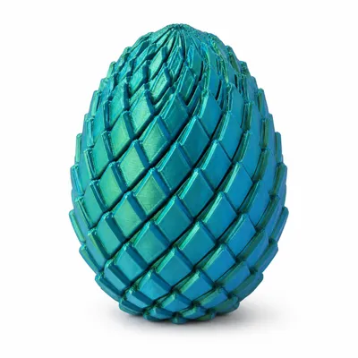 Obrázok produktu pre Premeniteľné dračie fidget vajíčko – DRAGOEGG modro-zelené, Obrázok generovaný UI