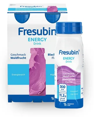 Produktbild von 6x Fresubin Energy Drink Waldfrucht 200 ml | Packung (4 Flaschen)