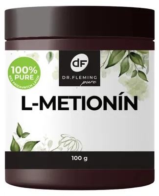 Obrázok produktu pre L-Metionín - 100 g prášok - Dr. Fleming