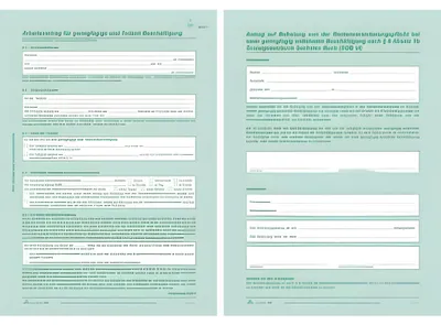 Productafbeelding van RNK Verlag 518: Arbeidscontract voor deeltijdmedewerkers - SD, 2x2 vel + bijlage, DIN A4