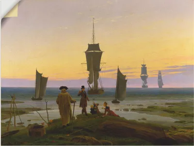 Produktbild von ARTland Wandbild, selbstklebend Die Lebensstufen. Um 1834 Größe: 60x45 cm