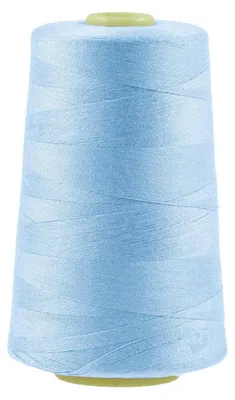 4572m Polyester Overlock Garn zartes hellblau
