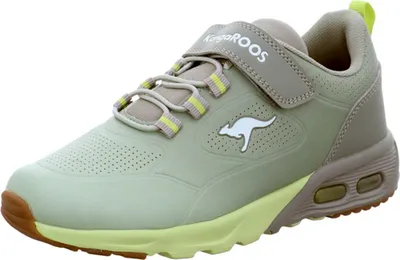 Produktbild von KangaROOS KX-BASES EV Sneaker Kinder Schuhe Unisex 10290 000 8066 grün/Grau, Schuhgröße:32 EU