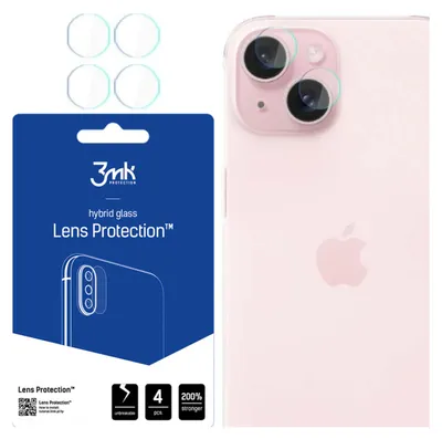 Zdjęcie produktu dla 3MK Lens Protect iPhone 15 Plus 6.7"Ochrona na obiektyw aparatu 4szt