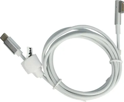 Produktbild von vhbw Adapterkabel USB Typ C auf MagSafe 1 kompatibel mit Apple A1344 Notebook, Laptop - 170 cm, 65 W, PVC