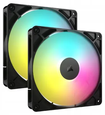 Zdjęcie produktu dla Corsair RS140 ARGB, Wentylator, 14 cm, 330 RPM, 1700 RPM, Czarny