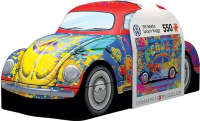 Obrázek produktu pro Eurographics puzzle v plechové krabičce VW Beetle Slpash, Brouk, 550 dílků, 8551-6026