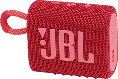 JBL GO 3, głośnik BT, czerwony