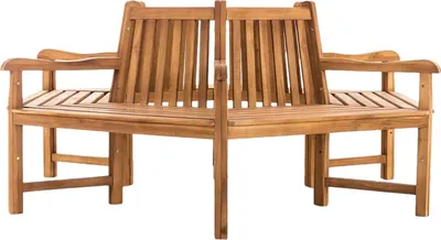 Produktbild von Baumbank Sonja mit Armlehnen 200 cm teak