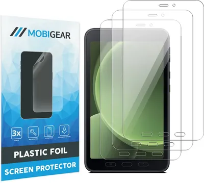 Produktbild von Mobigear  Samsung Galaxy Tab Active5 Displayschutz Schutzfolie - Hüllenfreundlich (3er Pack)