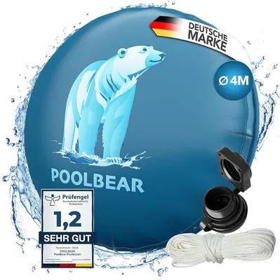 Produktbild von | Poolkissen Winter 4m Winterkissen XXL I Pool-Luftkissen mit Doppelnaht inkl Reparaturset I Überwinterung-Frostschutz-Kissen Poolpolster