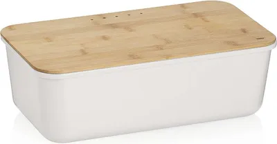 Zdjęcie produktu dla Kela Apart, Prostokątny, Biały, Drewno, Bambusowy, Plastik, Naturalny, Bambusowy, 210 mm