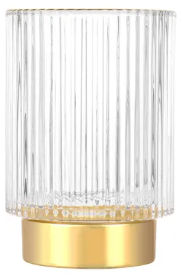 Produktbild von Omgoods – Schminkpinselhalter aus Glas, Vintage-Design