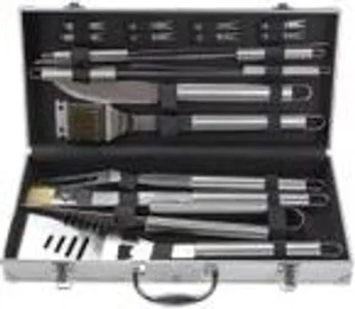 Produktbild von Grill-Set Tennessee im Aluminiumkoffer Grill-Set im Aluminiumkoffer